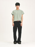 STRIPE CAP SLEEVE KNIT