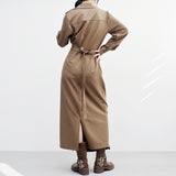 [NONCODE] Muren Wrap Shirt One Piece