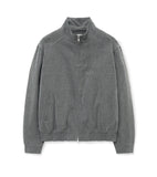 High Neck Canvas Structure Jacket