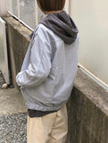 Hotori Check Reversible Blouson Jumper