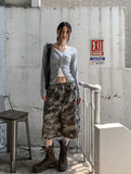 Mulve Zipper Cargo Bermuda Pants