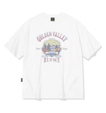 Valley Garden White Short Sleeve Tee