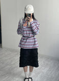 Rugby Stripe Overfit T-Shirt