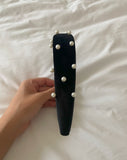 Porian Velvet Pearl Hairband