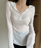 Serene Button Top