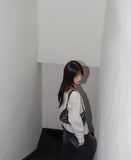 Beunu one-shoulder muffler strap blouse shirt