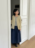 Calan Cotton Banding Long Skirt