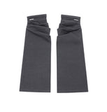 Shirring knit leg warmer