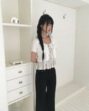 Polyp Low-Waist Bootcut Pants