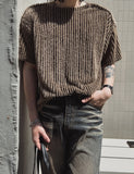 Ronnie Snap Stripe Short Sleeve T-Shirt