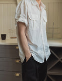 Collide nylon short sleeves shirt