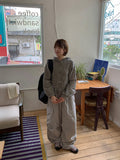 Key Dance Nylon Parachute Banding Cargo Wide Pants