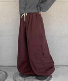 [Unisex] Cohind Banding Diagonal Cargo Wide Pants