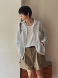 Centi Tri Pocket Stripe Shirt