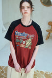 Peaky Rabbit Raglan Short Sleeve Tee