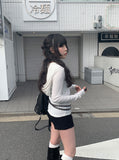 Moving Knit Ribbed Short Pants