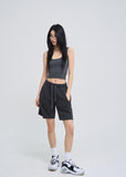 [U-BASIC] Roel Pigment Ribbed Tank Top