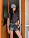 Titz eyelet crop short sleeve