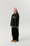 SHINING LOGO STITCH HOODIE