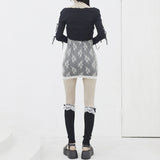 Sereni Ribbon Lace Leg Warmer