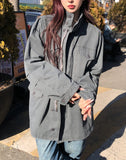 Molky Vintage High Neck Field Jacket