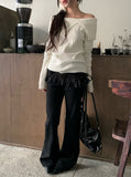 Chomi Rose Layered Mini Skirt