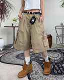 Coel Zip Cargo Bermuda Pants