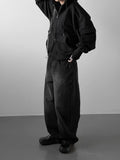 (unisex) Ketrick Pocket Two-Way Hooded Zip-Up