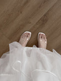 1208 Transparent Wedge Heel (4cm)