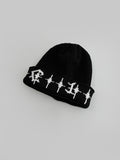 Pot Embroidered Beanie