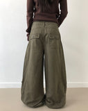 Behin Cargo Curve Balloon Wide Long Pants