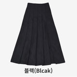 Elena Slit Wool Long Skirt