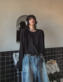 Soleil U-neck cable knit