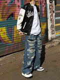 Vintage Badly Ruined Jeans