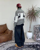 Deon Balloon Banding Denim Pants
