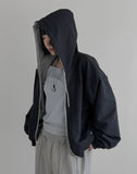 (Unisex) Duty Reversible Nylon Hood Zip-Up