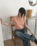 Kaol Washing Wide Balloon Denim Pants