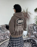 Oasis Dyeing Crop Hoodie