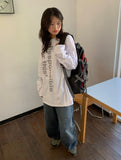 [unisex] Polynt Printed Over Long Sleeve T-shirt
