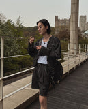Cutout deki cropped jacket