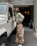 Pico Cation Dyeing Biker Cargo Pants