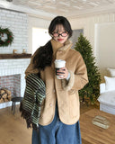 Shushu Fur Reversible Mustang