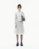 Layered Strap Flare Skirt