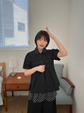 Euron Layered Dot Skirt Pants