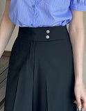 Andy Two Button Bermuda Half Slacks