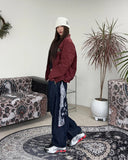 Raz Patch Nylon Check Jacket
