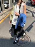 Reni Tiered Frill Sleeveless Blouse
