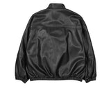 Fox Leather Overfit Pin Jacket