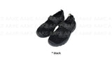 DOUBLE-STRAP TRACKING SNEAKERS