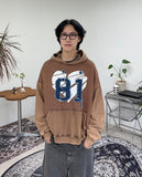 Mielo Patch Crop Hoodie